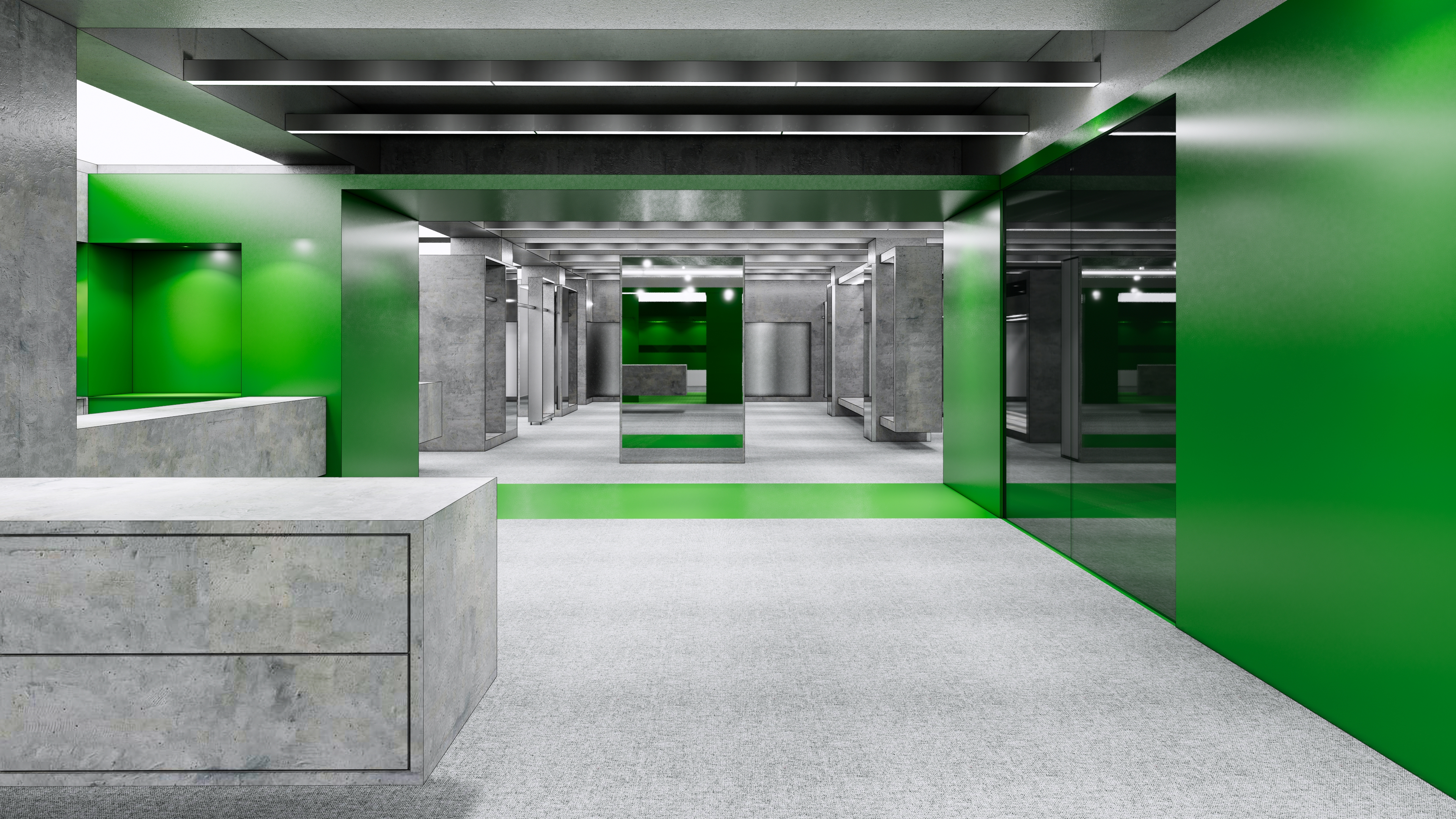 服装展厅集合店商业空间设计-15