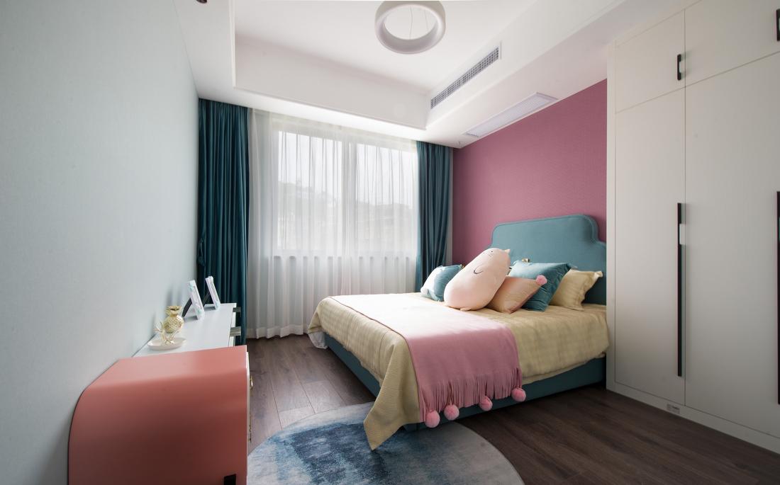 新中式四居室复式设计-23