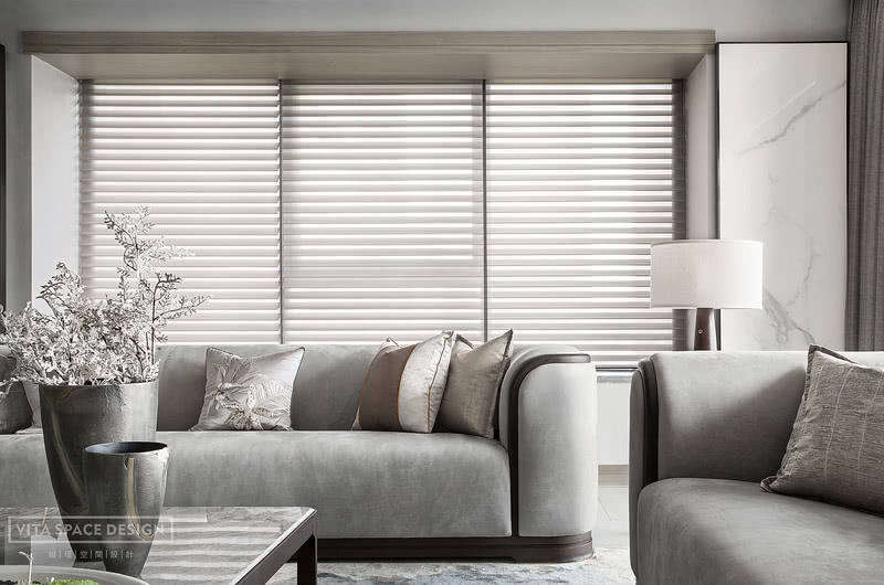 《至简至素，自然和谐共生》新天鹅堡二期270㎡，新中式风格-40