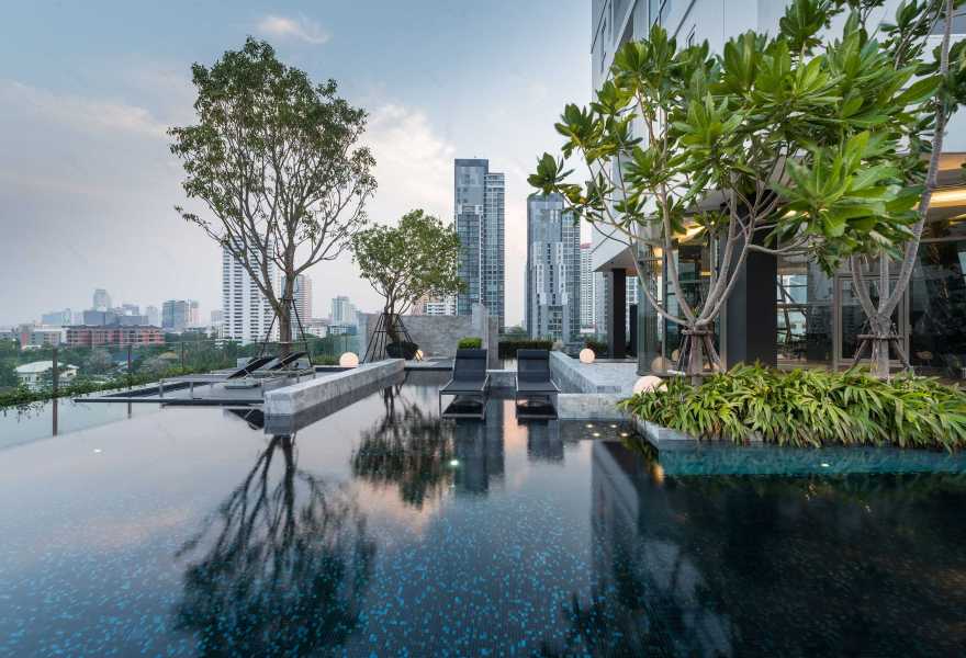 光与反射 · LAB 总部办公景观设计丨泰国曼谷丨Landscape Architects of Bangkok-10