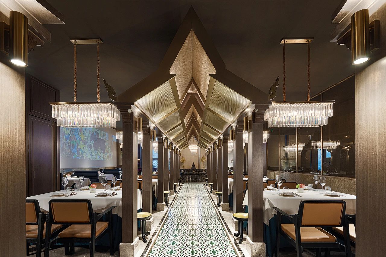 新作丨  九形设计：黄浦江畔的米其林级就餐体验，沉稳而静谧的禅修神圣感-18