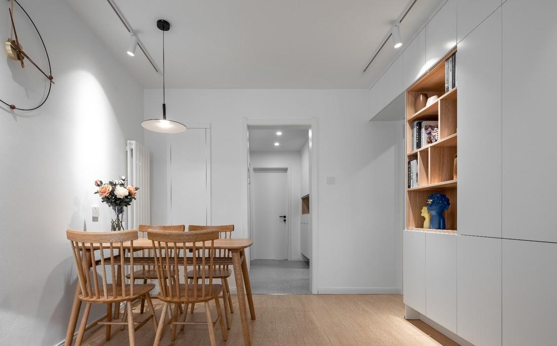 青橙设计 · 温暖简约的平层之家-11