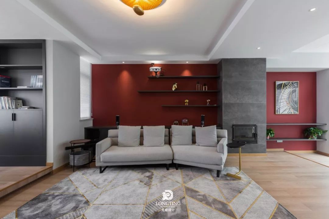 现代简约风 金色水岸龙庭设计实景-25