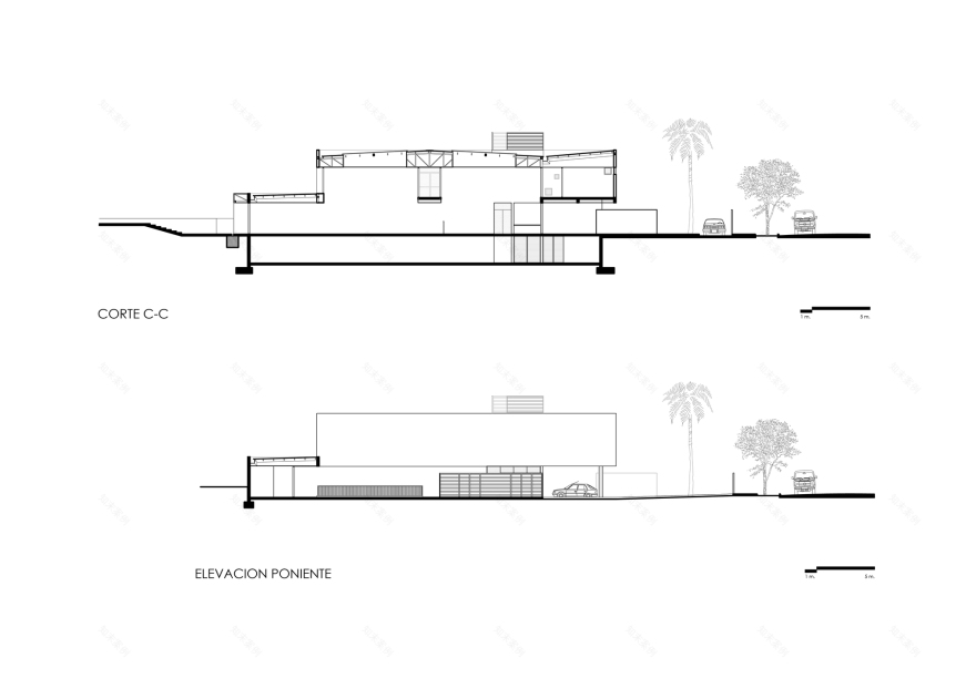 瑞士中学体育馆丨智利-32