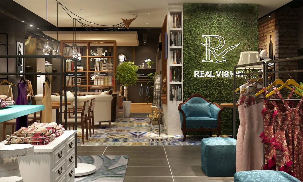 服饰专营店商铺设计-4