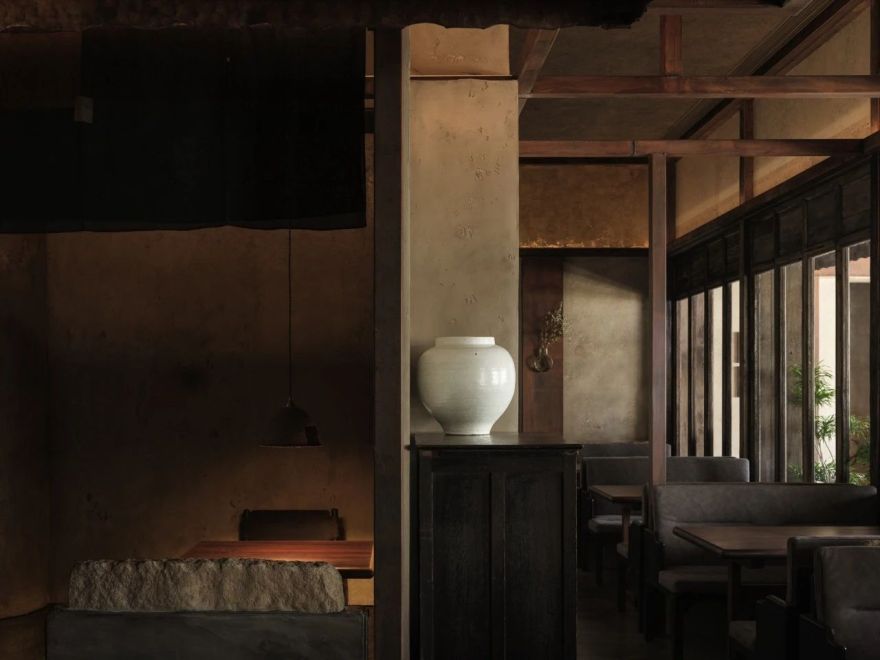 深圳湾万象城元古雲境餐厅,杭州灵隐寺元古觀山丨中国杭州丨无之设计-53