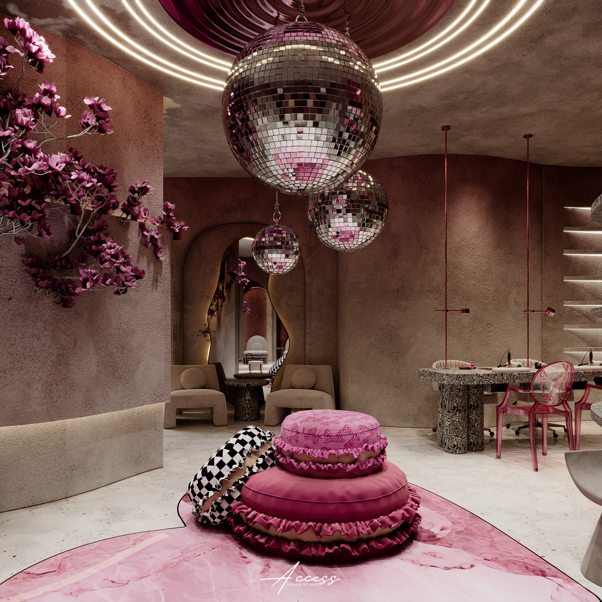 芭比世界美容院丨Access Design-7