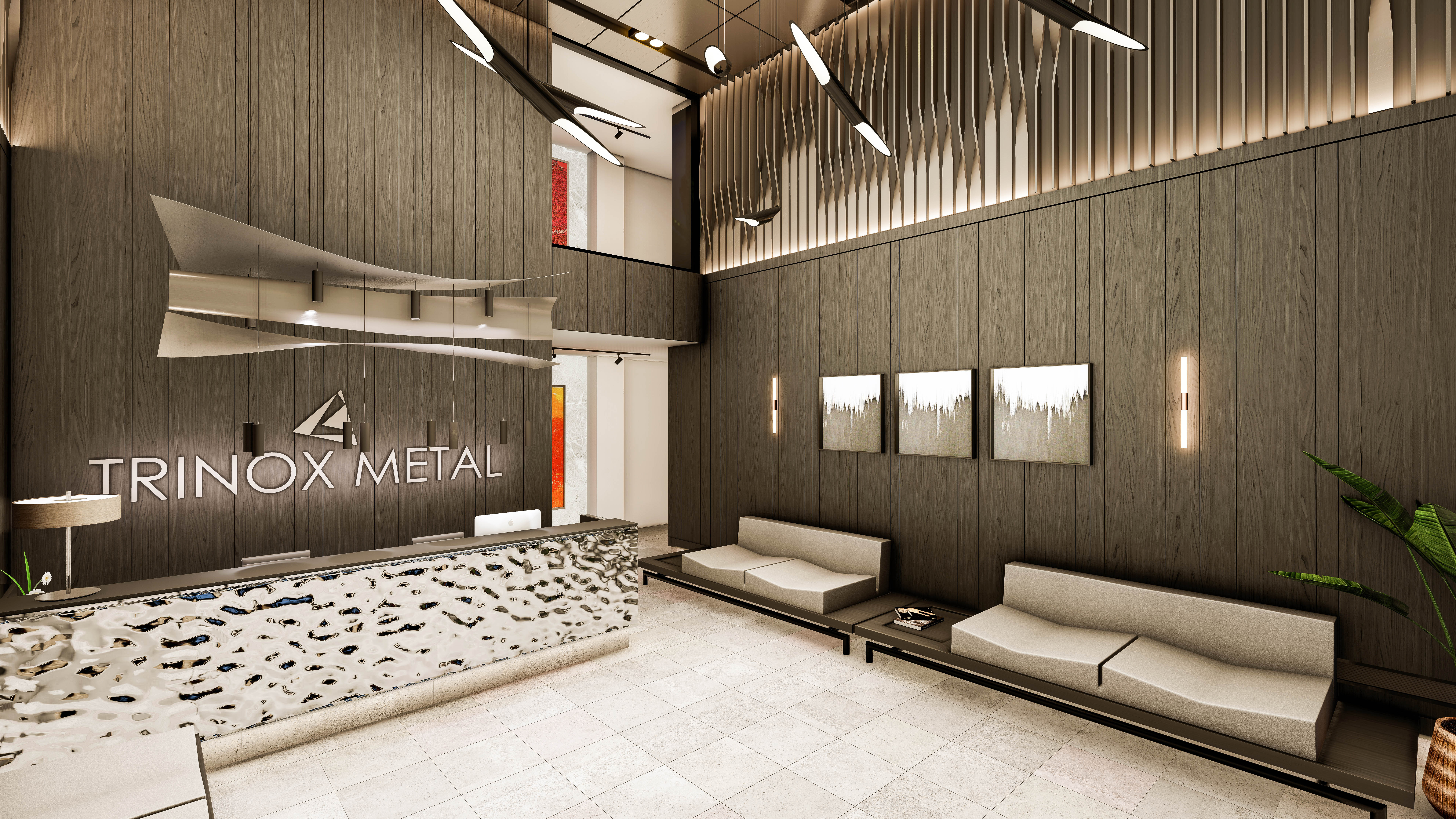 Trinox 金属工业风办公室设计-10