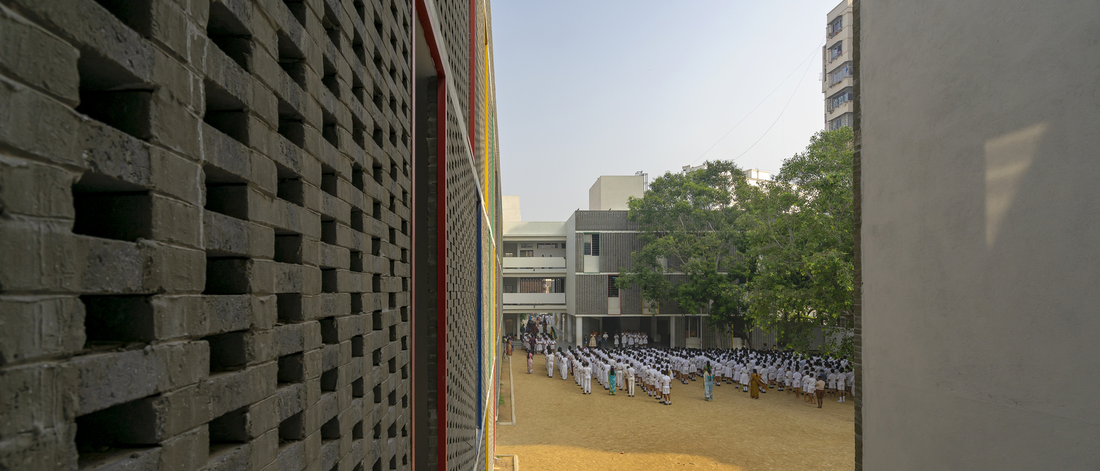 印度马哈里希 Vidya Mandir 学校丨印度金奈丨KSM 建筑事务所-41