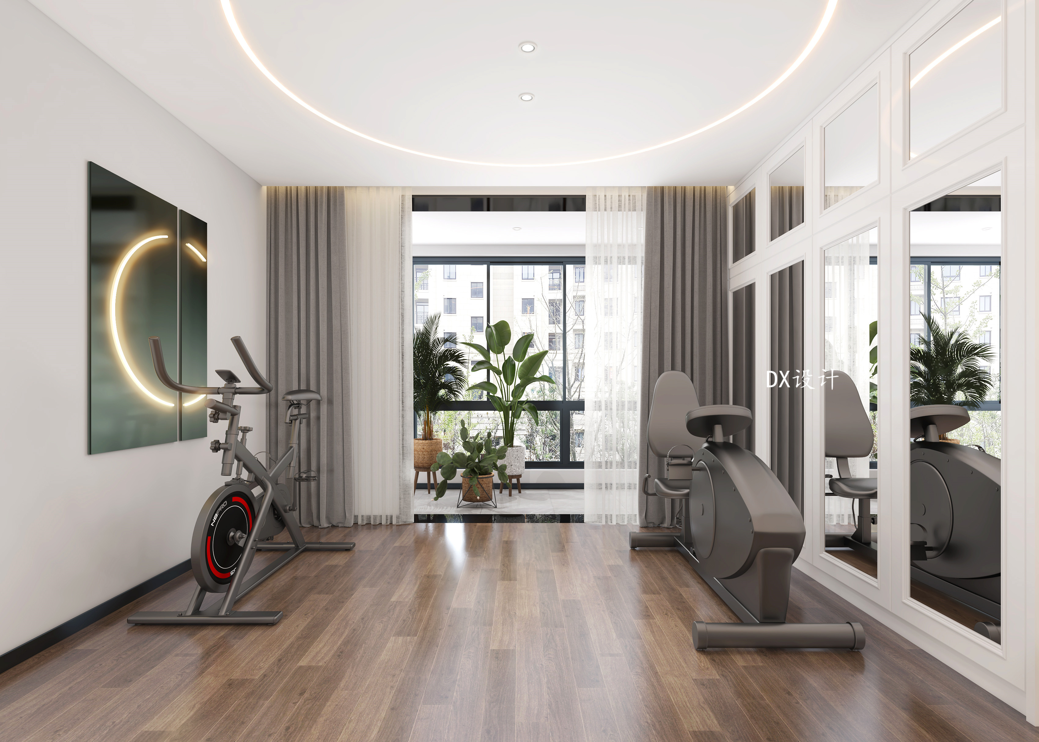 现代轻奢平层设计-9