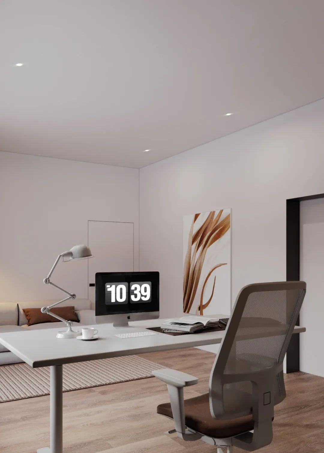 充满现代简约风的住宅-12