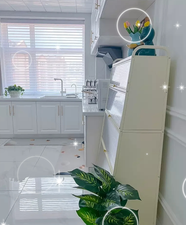 高颜值厨房置物架设计丨丰立装饰-4