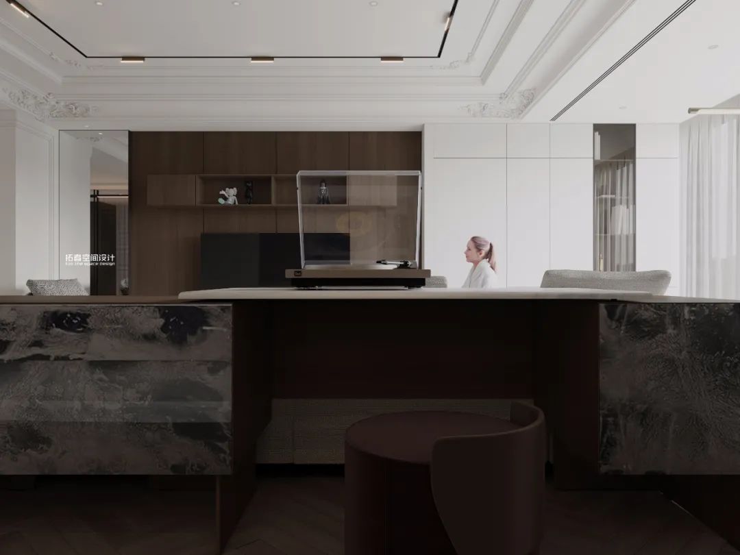 宁波凯旋门 200 平米现代简约家居设计-13