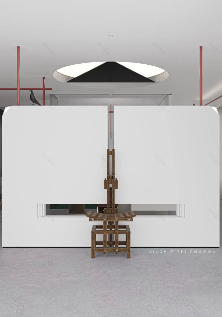 石窥·只此青绿·生命红线 · 拾積木作展厅设计丨中国河北丨青禾设计团队-0