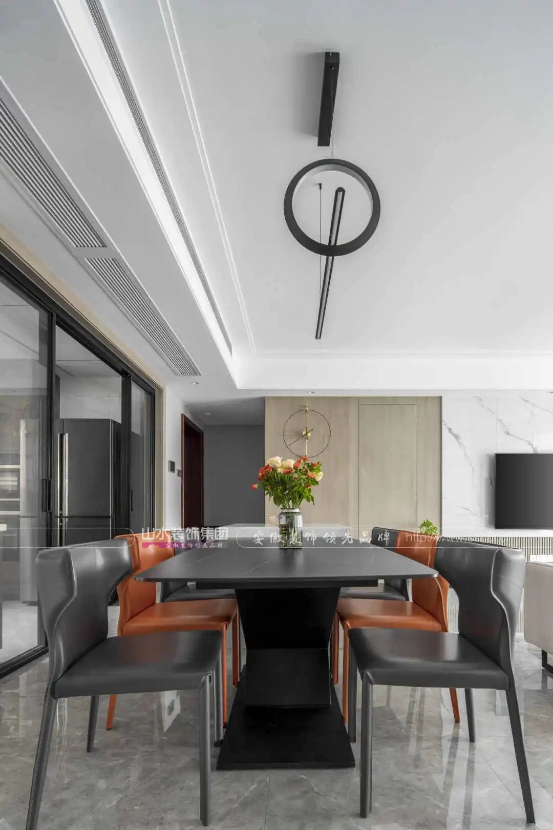 大都会150㎡现代轻奢风设计丨王伟-33