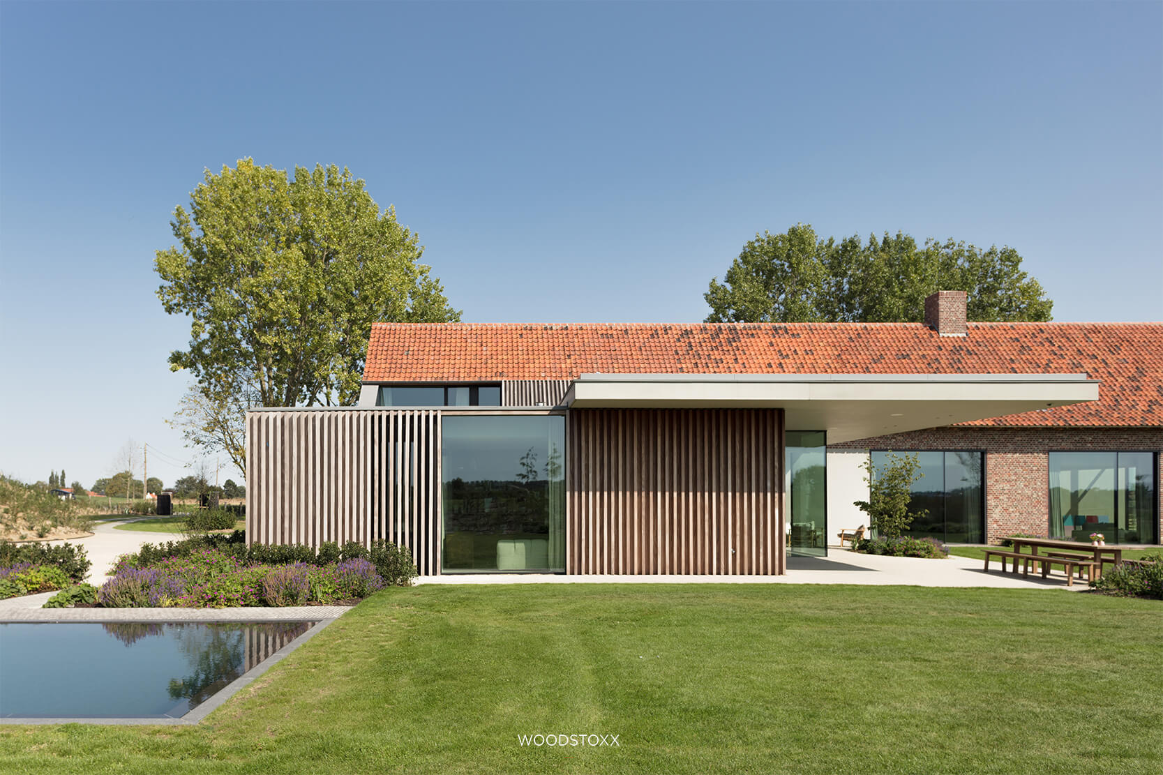 Wooden Beams Facade Cladding | Woodstoxx Facade-18