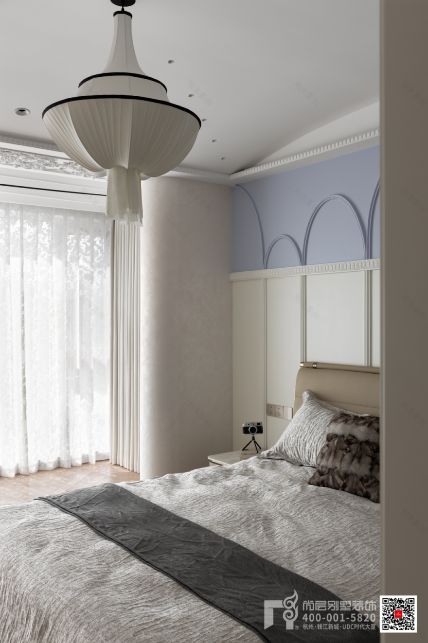 300㎡悦安佳府夏日轻法式装修丨杭州尚层装饰-34