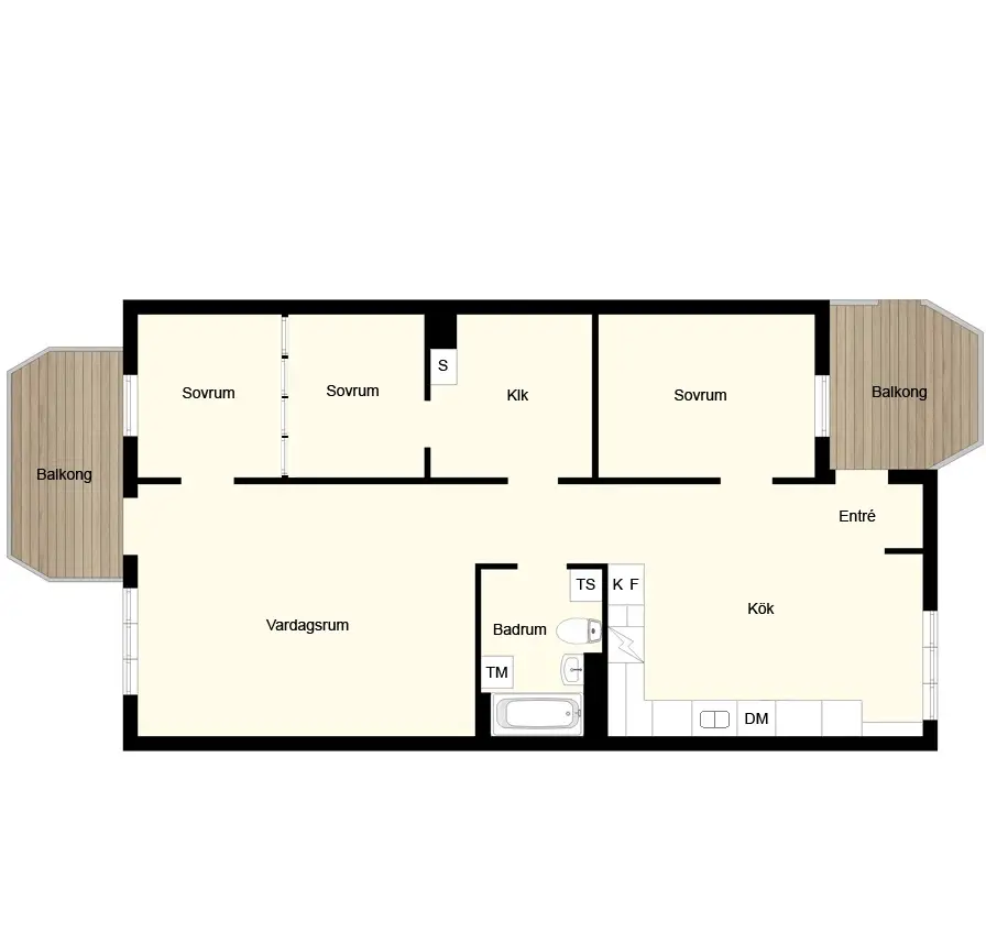 绿色阳台家庭公寓的现代魅力设计-21