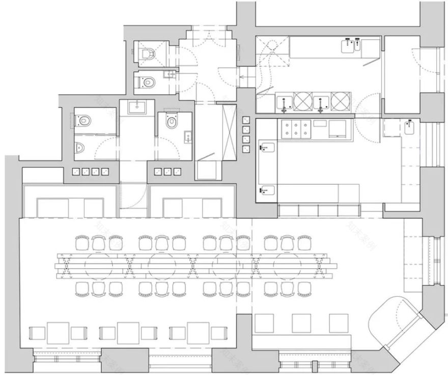 牛油果主题餐厅,绿色美食空间-47
