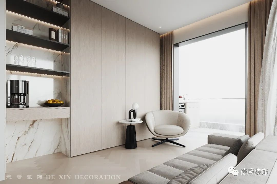 金地半山风华现代风别墅丨中国广州丨德馨装饰-32