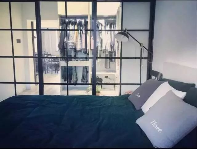 3个月爆改45㎡二手房,竟装下了浴缸、衣帽间和一整面墙的鞋柜!-128