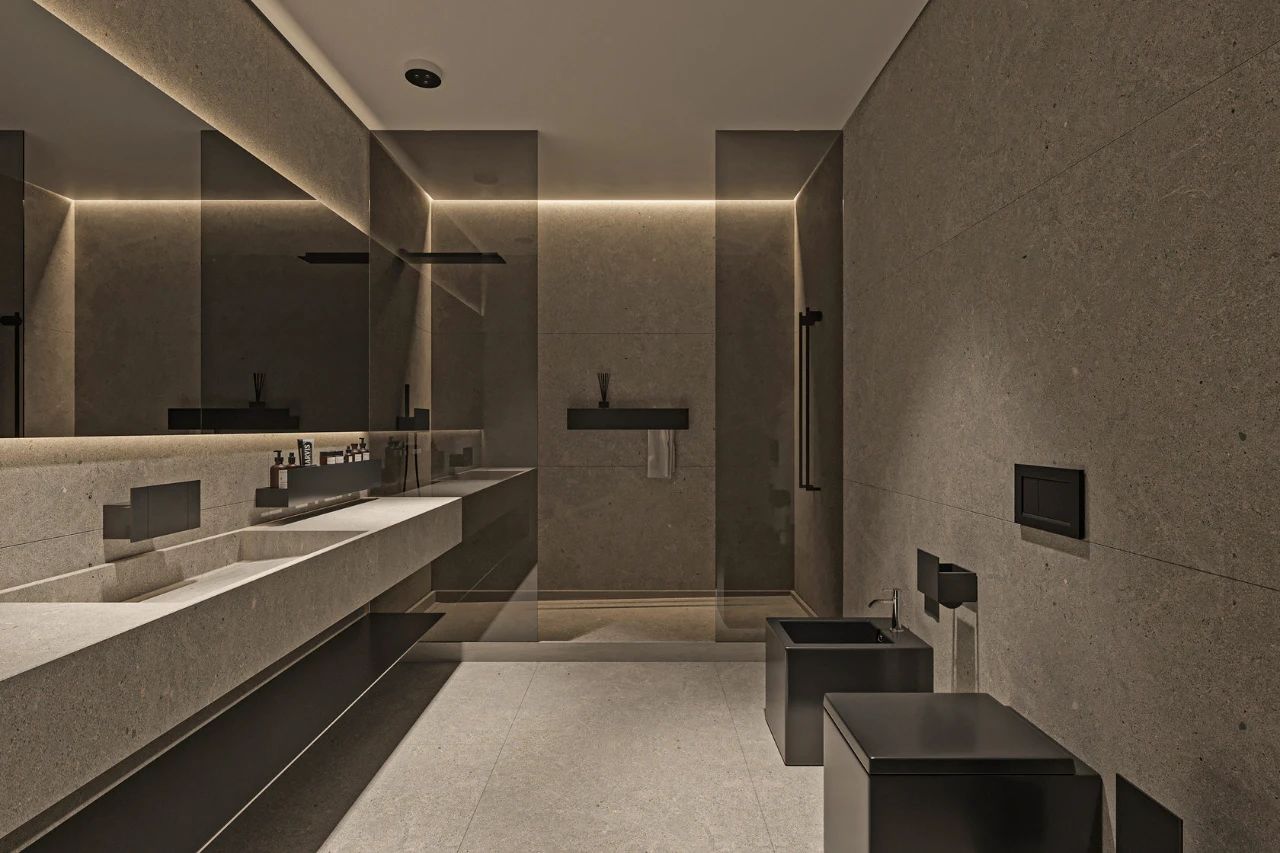 Ivan Honcharenko 打造 100㎡高级灰空间，简约而细腻-61