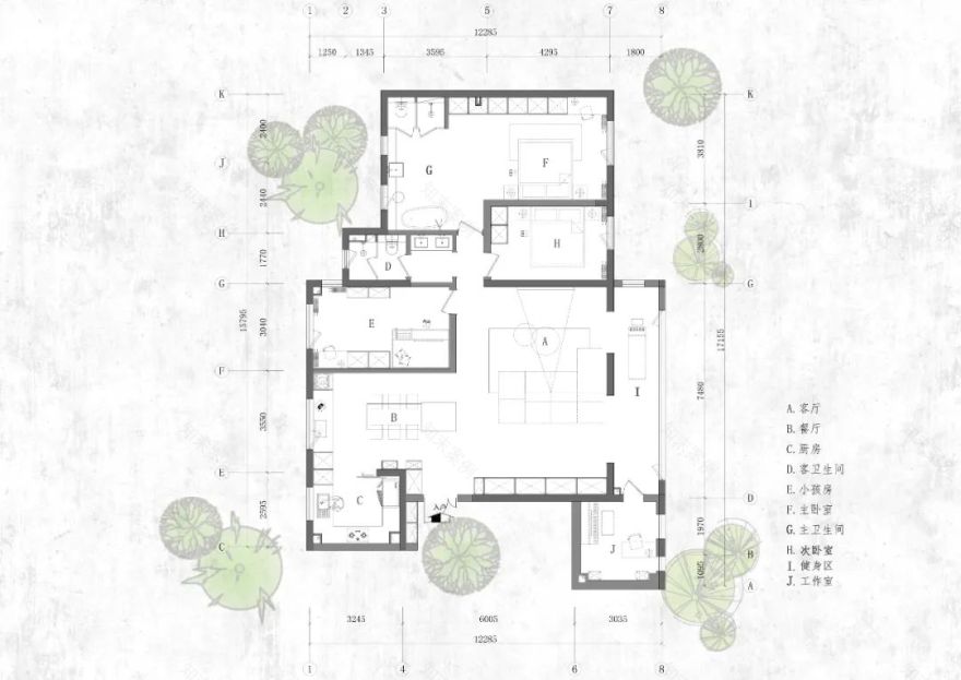 招商依云丨中国西安丨夏麦浪设计-44
