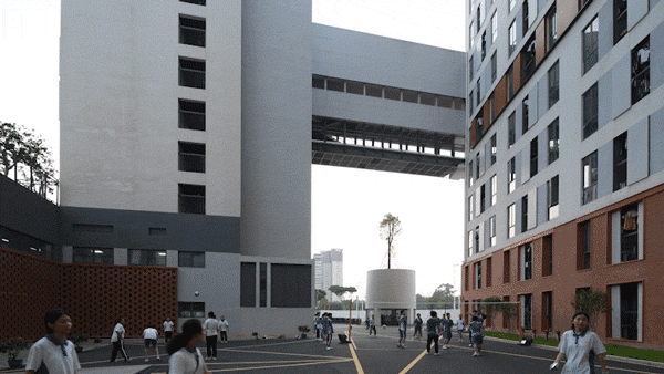 福海中学:高密度立体校园丨中国深圳丨王维仁建筑设计研究室有限公司-103