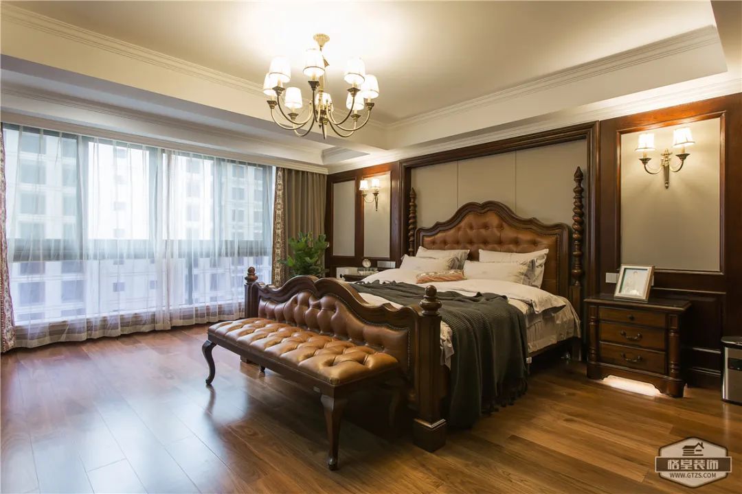 美式风情演绎,打造休闲浪漫生活空间丨格堂装饰-21