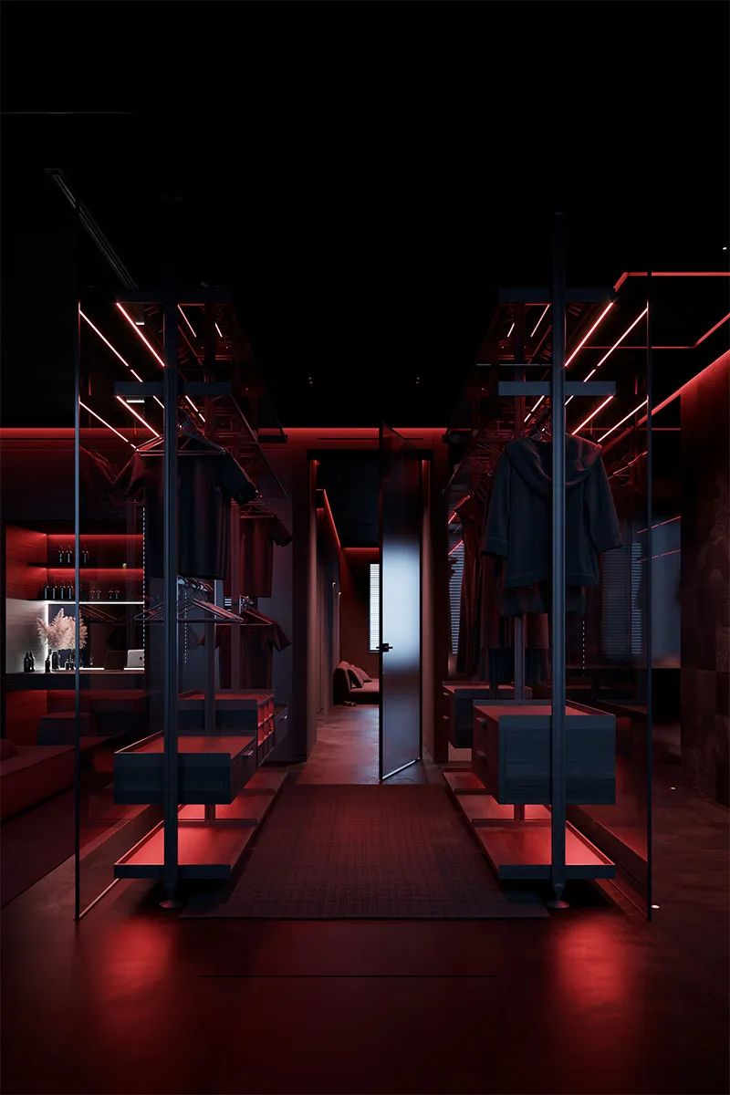 黑色极简主义 · Igor Sirotov 的纯粹空间设计-49