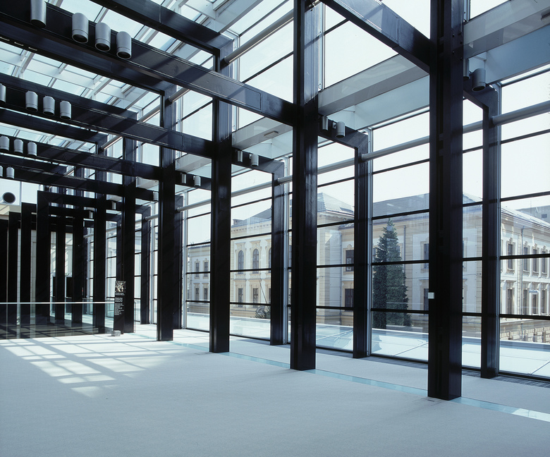 卢布尔雅那国家美术馆中央部分丨斯洛文尼亚丨Sadar+Vuga-11