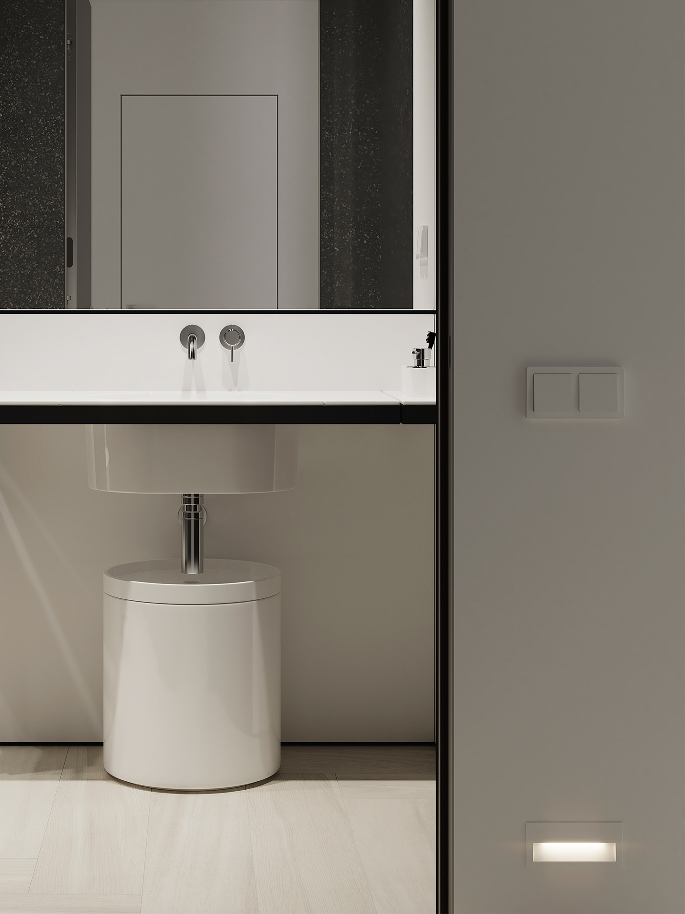 现代简约 白色调空间设计-9