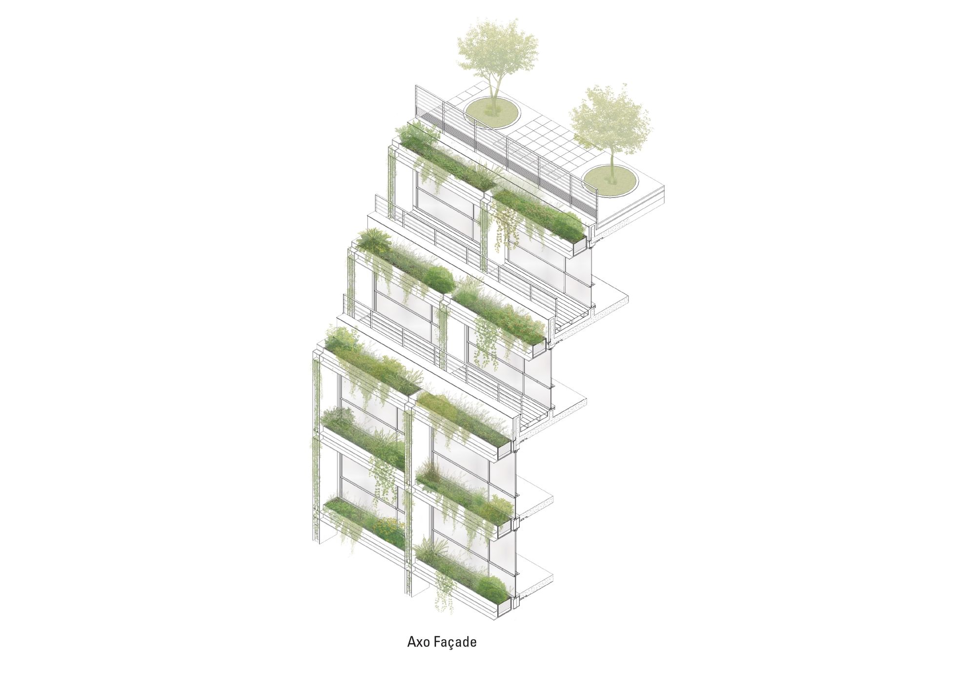 巴黎 Villa M丨法国巴黎丨法国巴西建筑事务所 Triptyque Architecture-18