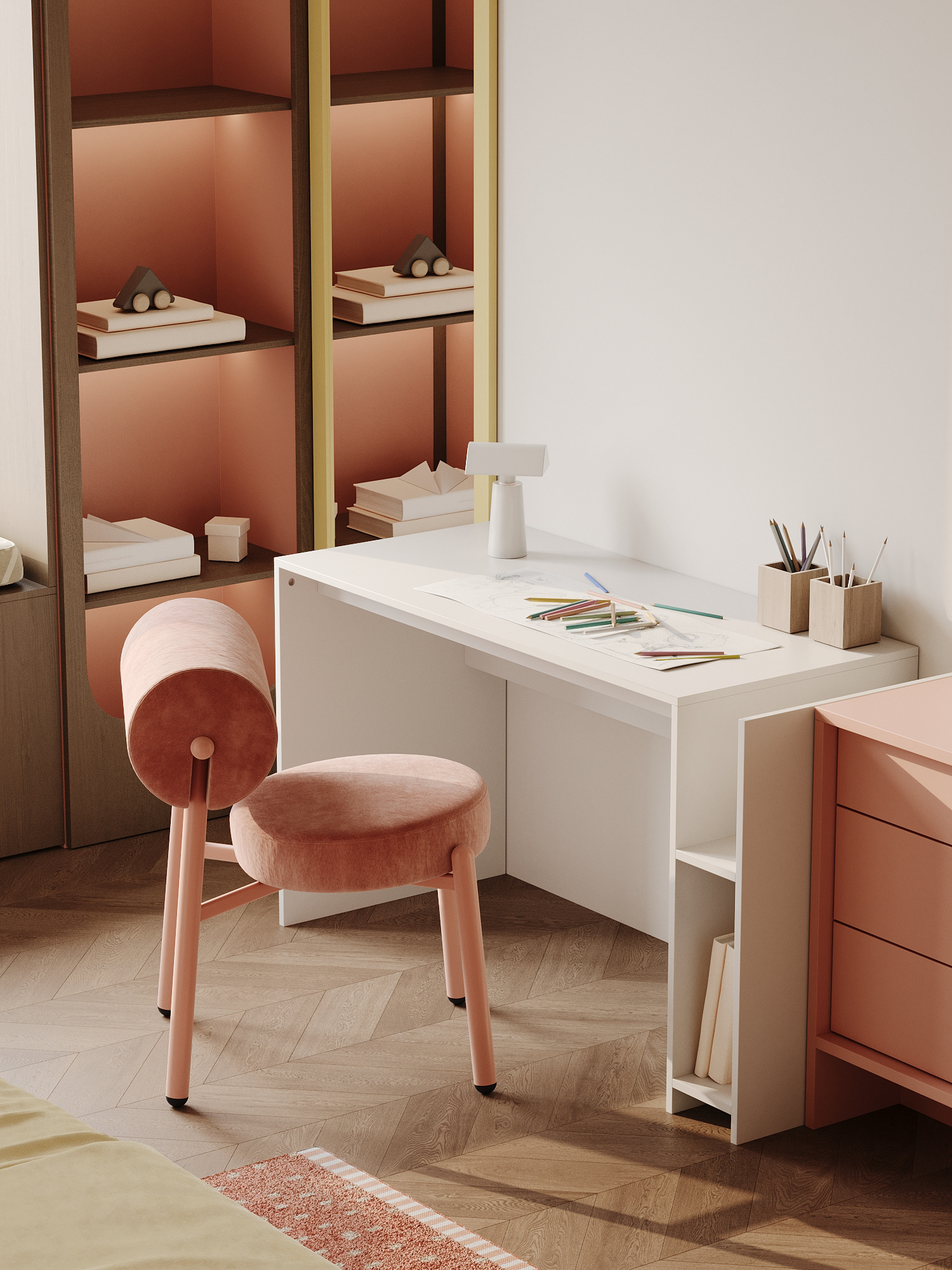 Zilart室内设计与可视化项目丨Rial bureau-61