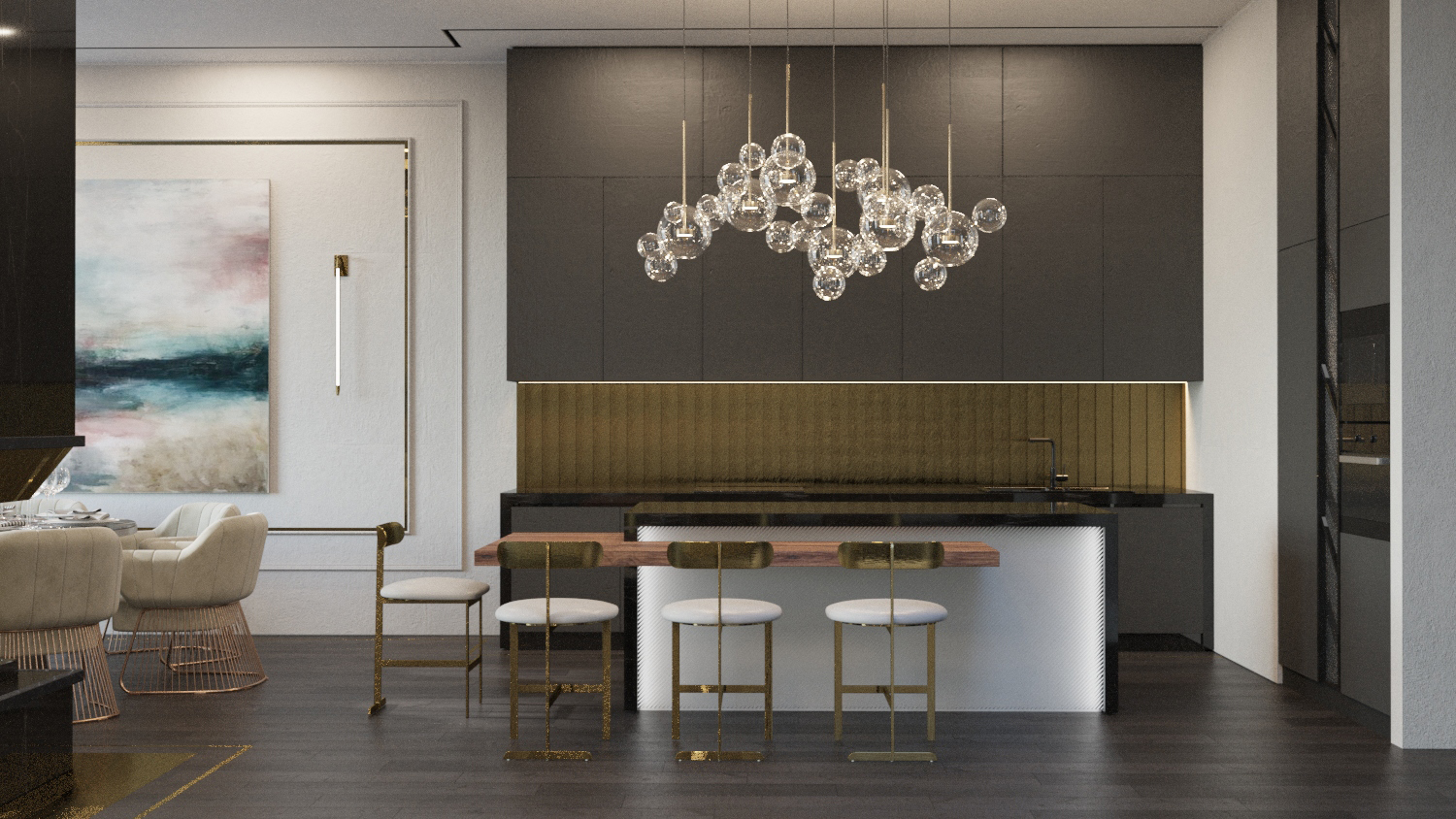 ЖК Берег Столицы 481м² таунхаус设计丨бюро ARXY-14