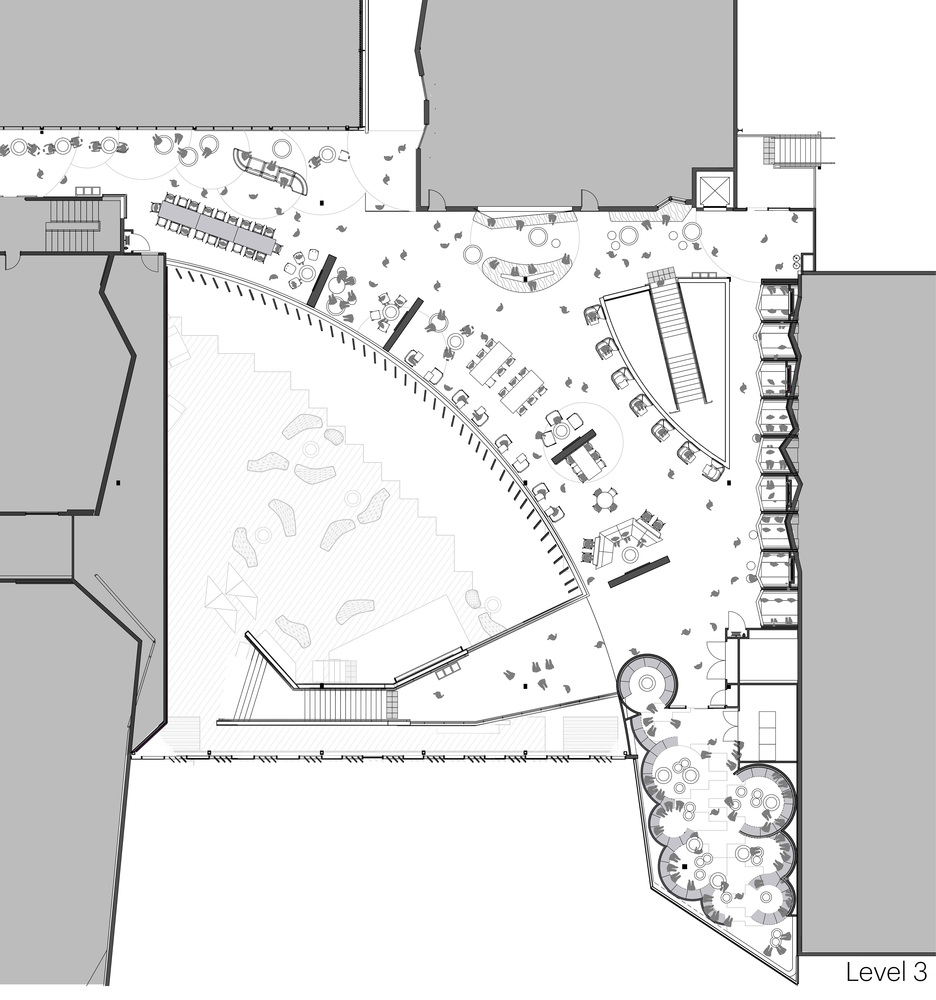 Deakin University Burwood Student Plaza  ThomsonAdsett-29