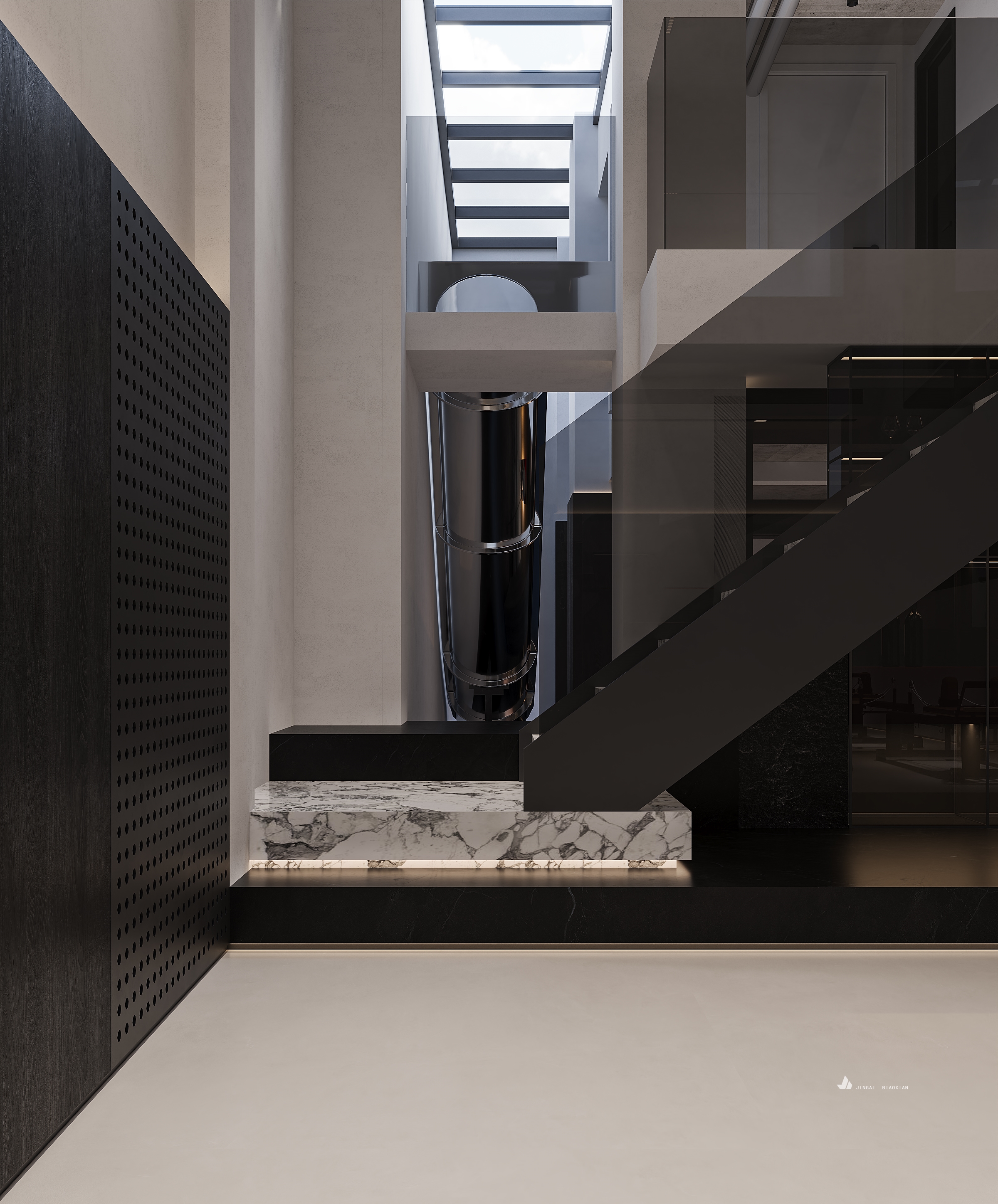 现代暗黑系25112-16