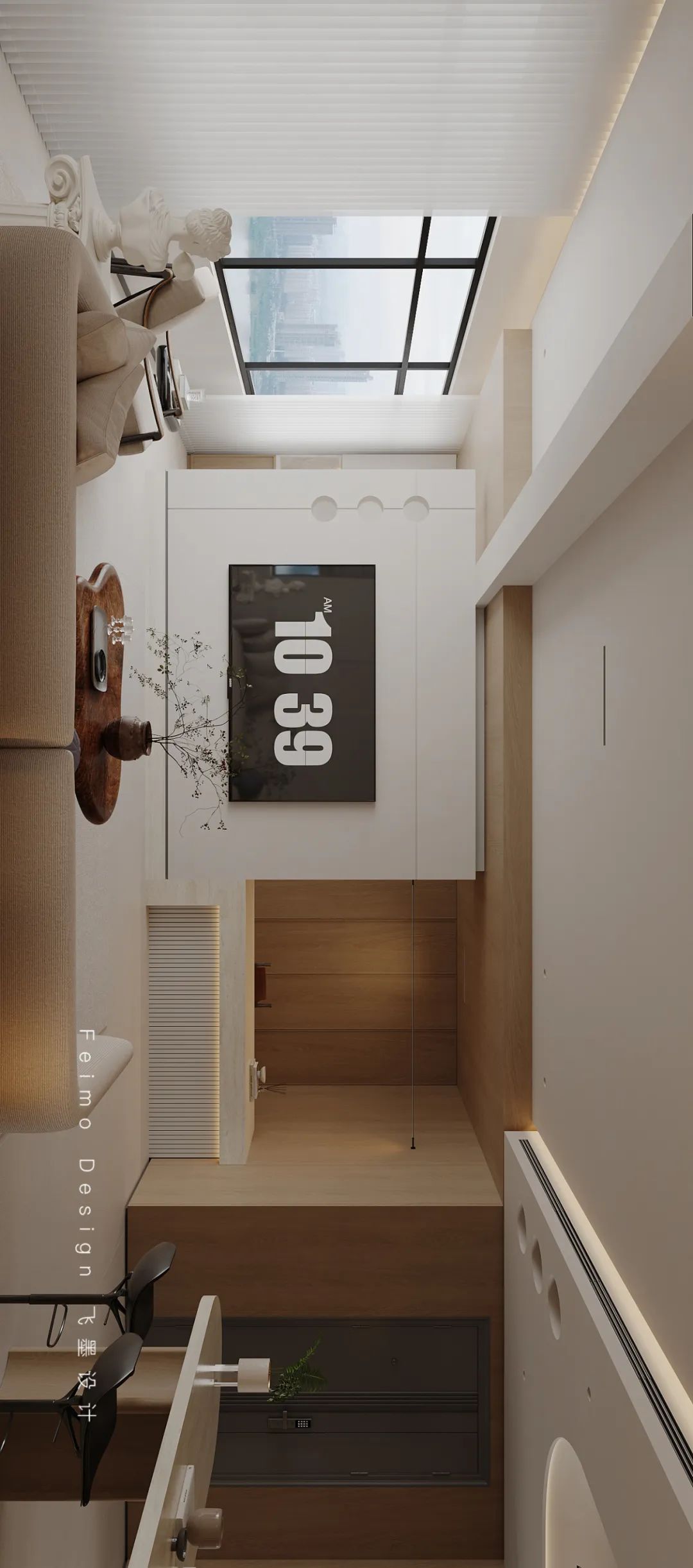 合肥141㎡现代中古风家居设计丨中国合肥丨飞墨设计组-23