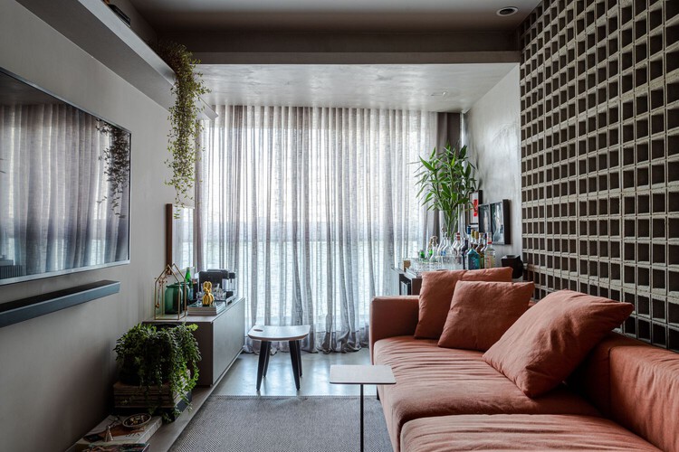 巴西公寓客厅的 10 种创新布局丨АrсhDаilу-7