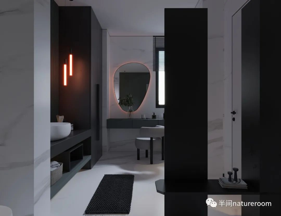 《大鱼海棠》之梦 · 贵阳华润悦府的梦幻家居设计丨中国贵阳丨上海半间设计贵阳分公司-59