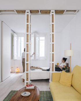 马德里 Flat White 公寓丨西班牙马德里丨gon architects