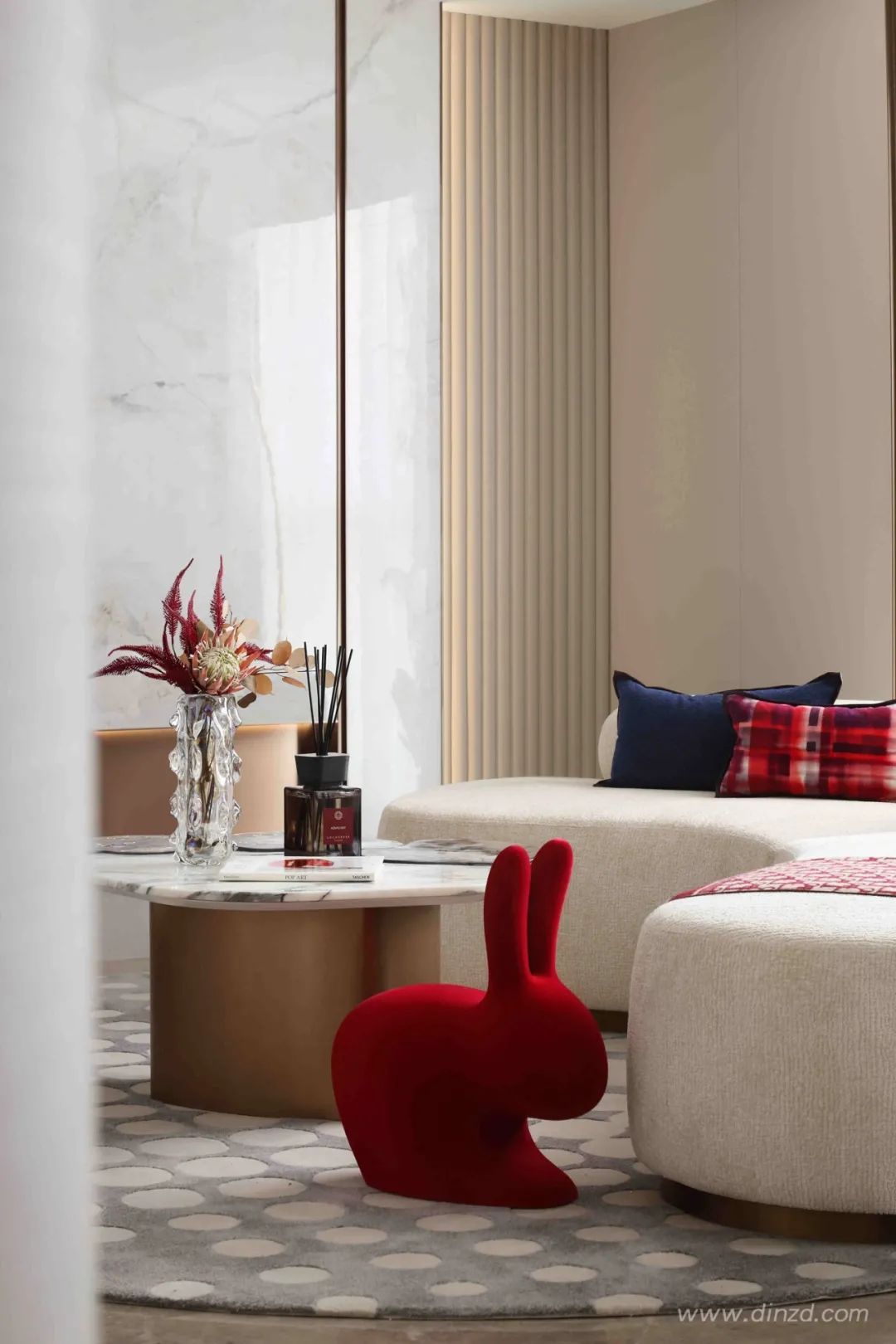 上海陆家嘴金融中心奢华样板房设计-37