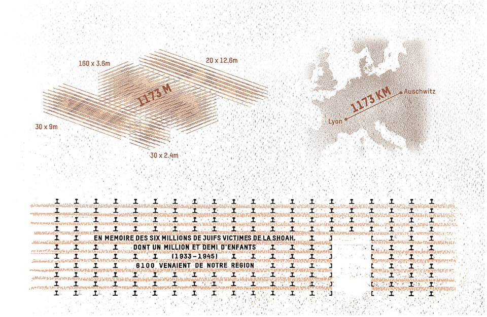 《记忆之轨》装置丨法国里昂丨Blaising Borchardt Studio（BBS）-13