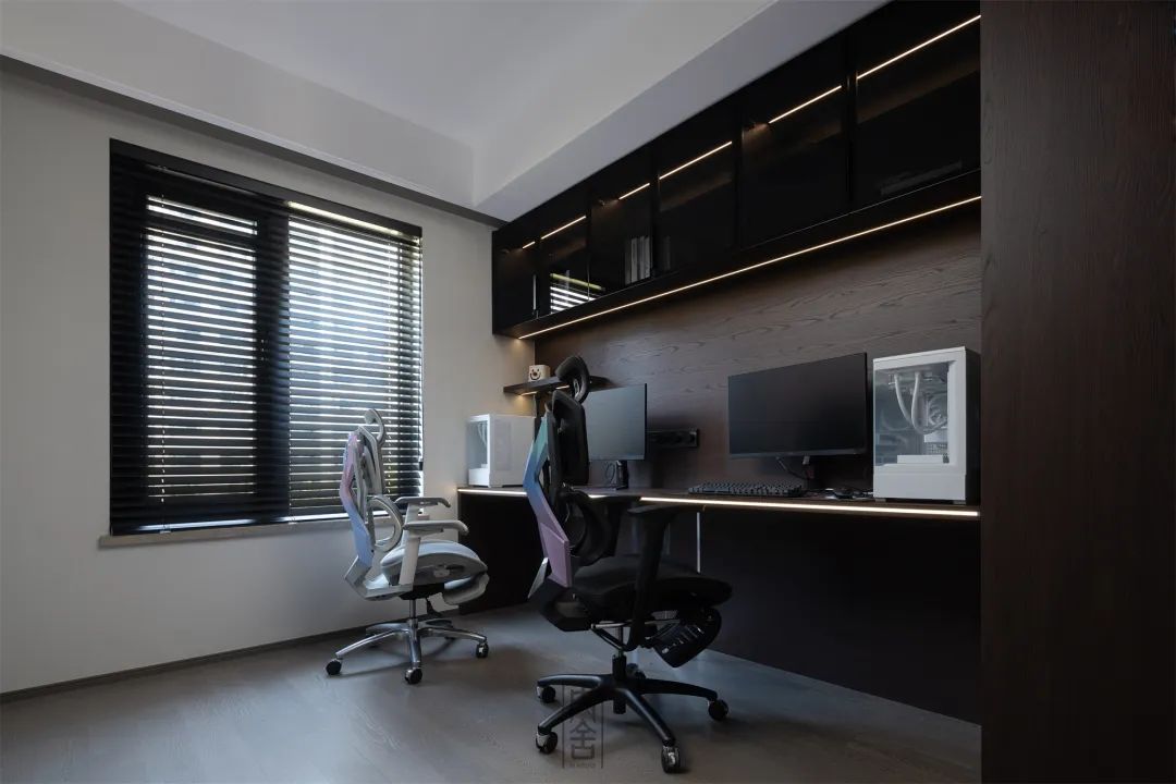 内舍软装丨179㎡现代意式，打破单调感，营造质感且高级的梦想家！-37