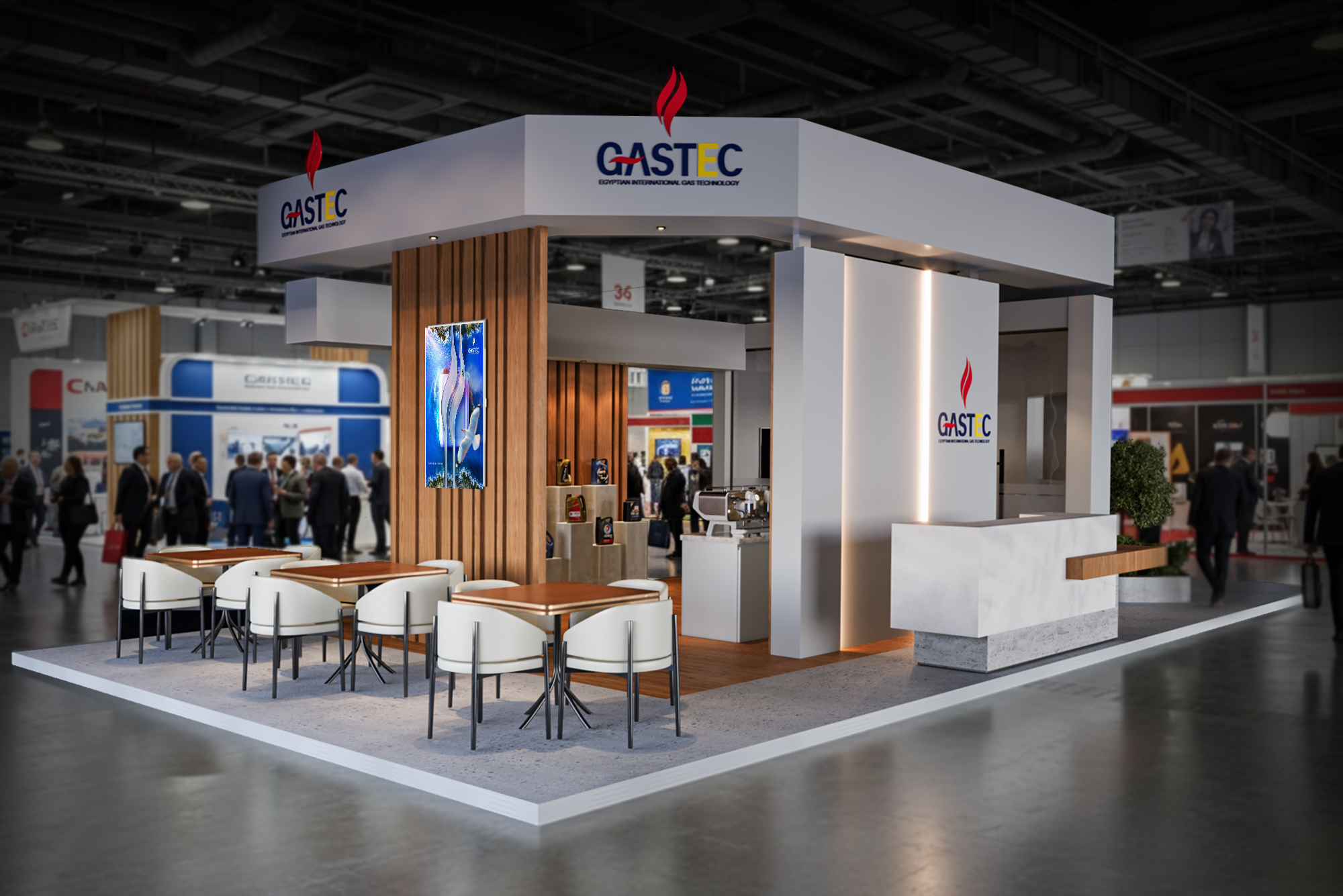 GASTEC Booth Design-1