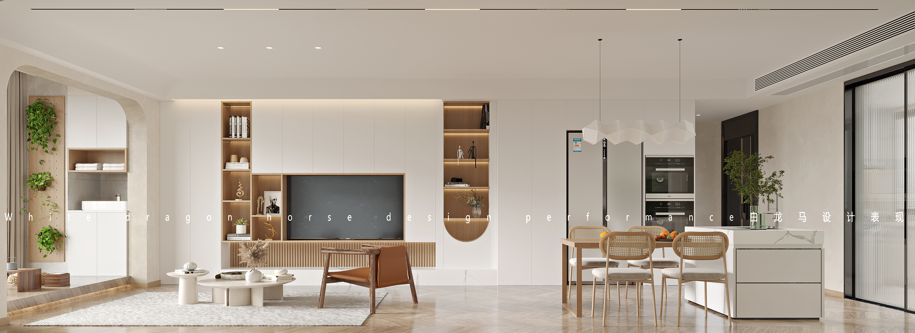 日式风格——白龙马效果图-1