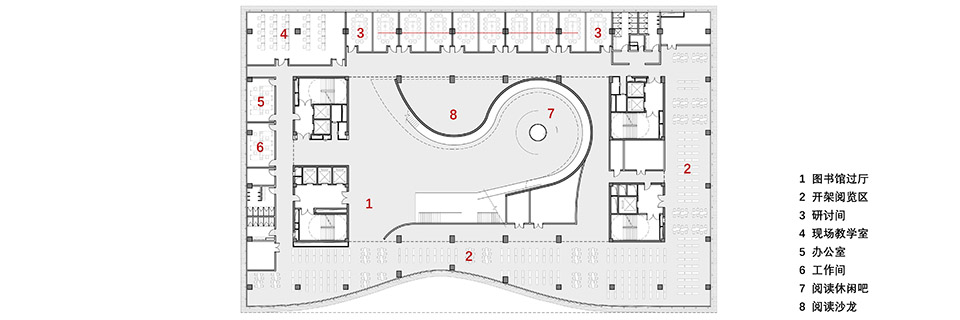 杭州浙江理工大学时尚学院图书综合楼丨中国杭州丨中国联合工程有限公司-41