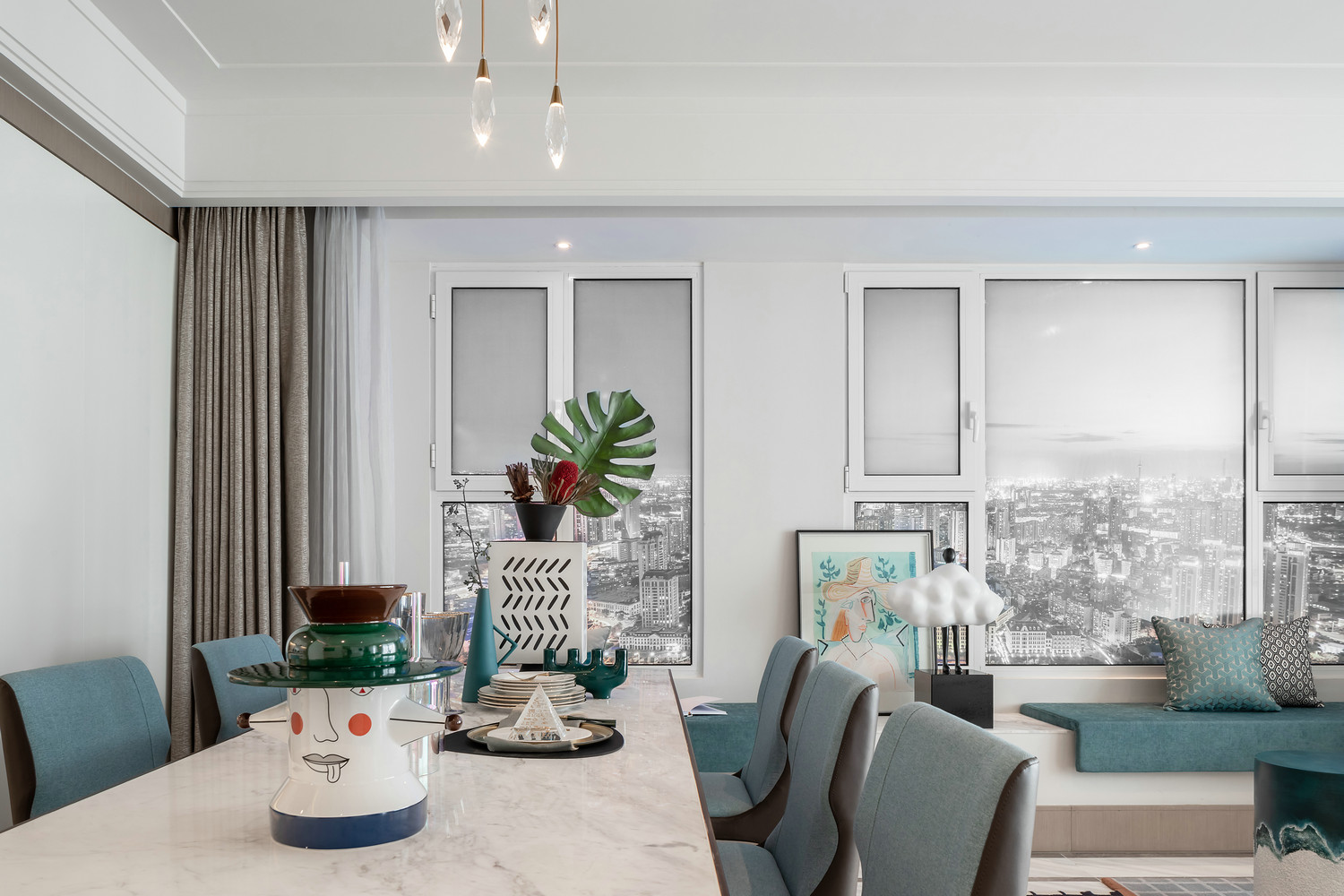 烟台新城明昱锦园143户型样板间-24