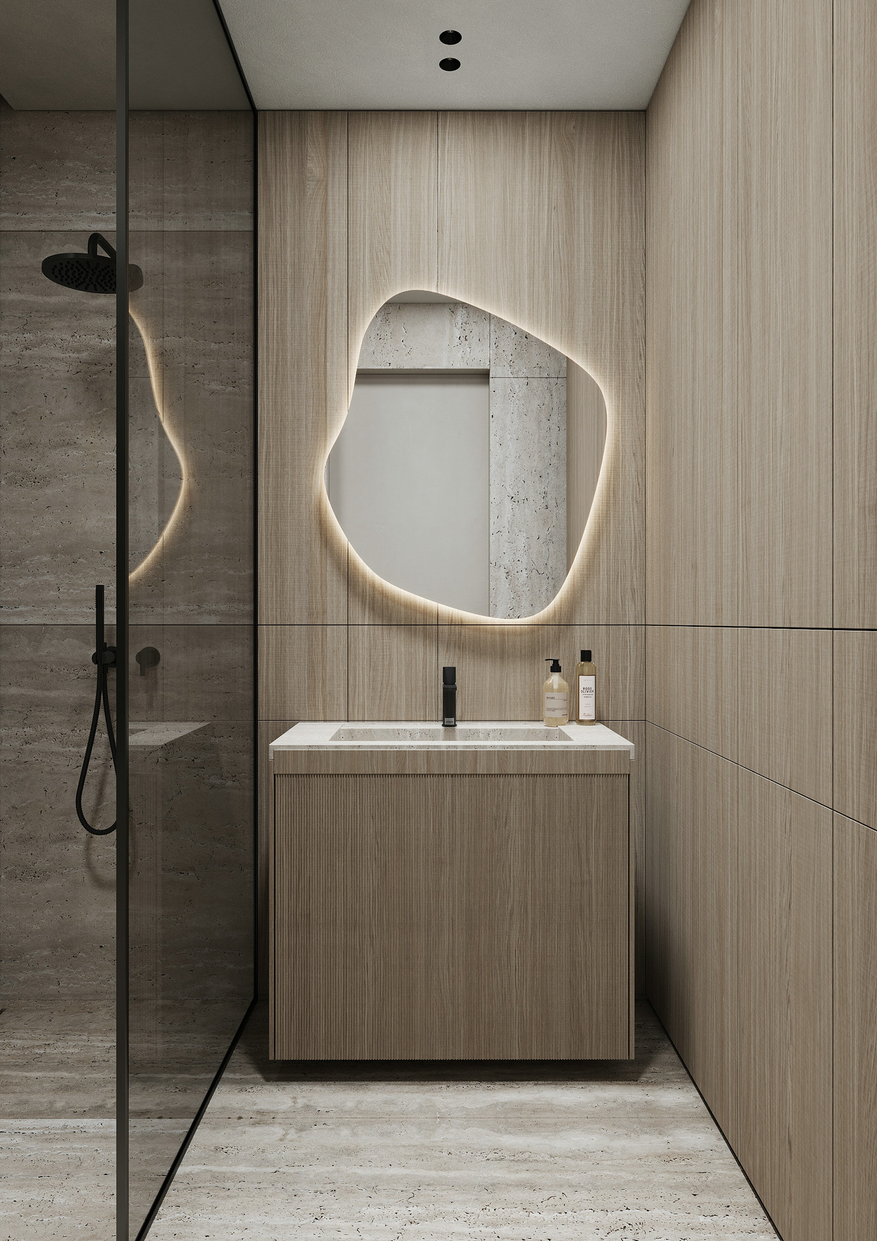 原木风小空间公寓设计-16