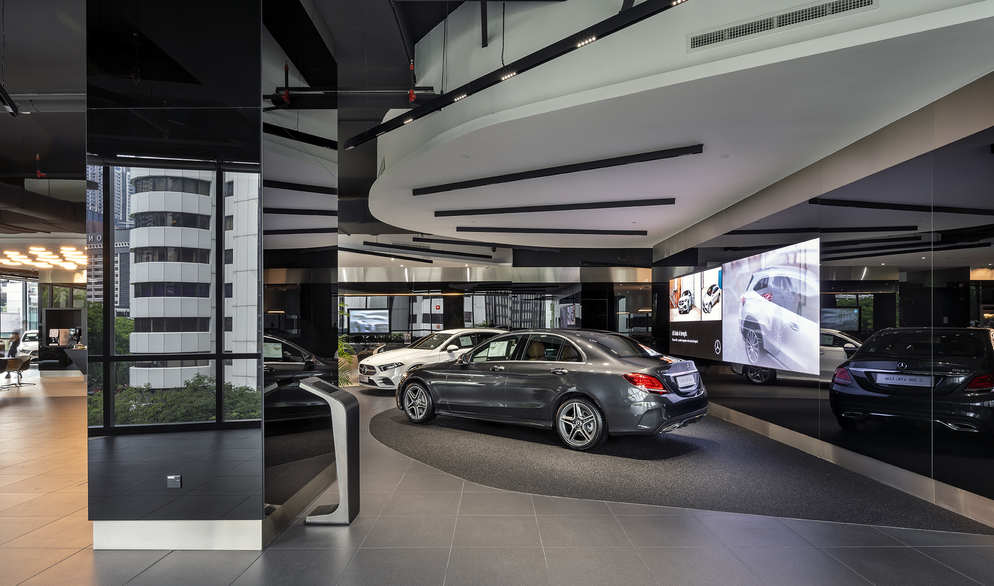 马来西亚首座奔驰体验中心丨马来西亚吉隆坡丨Sachi Design-20
